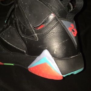 jordan 7 barcelona nights on feet